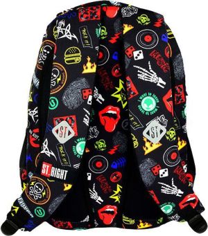 St. Majewski Plecak 3-komorowy BP23 BADGES 2