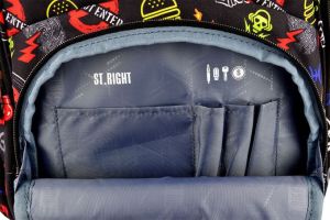 St. Majewski Plecak 3-komorowy BP23 BADGES 4