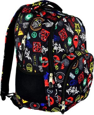 St. Majewski Plecak 3-komorowy BP23 BADGES 7