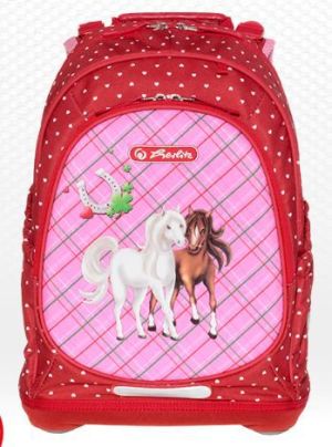 Herlitz Plecak Bliss Horses czerwono-różowy (238539) 1