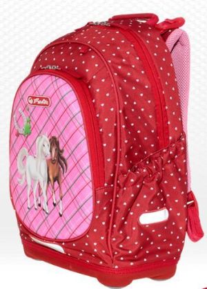 Herlitz Plecak Bliss Horses czerwono-różowy (238539) 7
