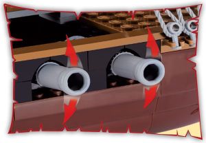 Cobi Piraci Statek Królewski 6