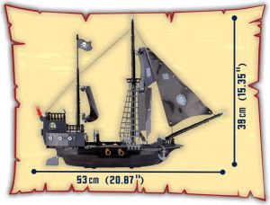 Cobi Piraci Statek piracki 400el 5