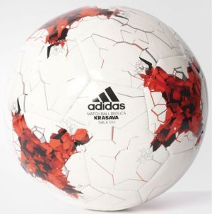 Adidas Piłka Nożna Confederation Krasava Sala 5X5 AZ3200 biała futsal (01762) 1