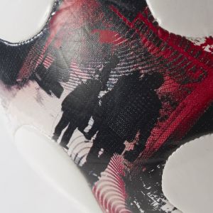 Adidas Piłka Nożna European Qualifiers AO4837 biała/czarno-czerwona (01739) 3