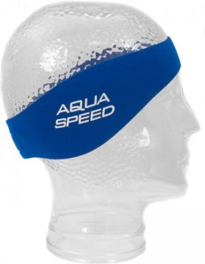 Aqua-Speed Opaska pływacka NEOPREN kol 01 niebieska (49944) 1