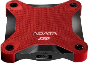 Dysk zewnętrzny SSD ADATA SSD SD600 512 GB Czerwony (ASD600-512GU31-CRD) 1