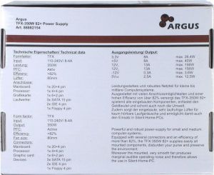 Zasilacz Inter-Tech TFX 350W (88882154) 3