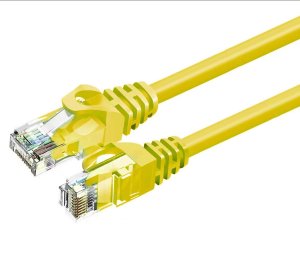 ZOY ZOY 3 Kable Sieciowe Ethernet 0,5m Cat. 6a UTP CCA Szary + Niebieski + Żółty 14