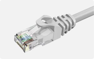ZOY ZOY 3 Kable Sieciowe Ethernet 0,5m Cat. 6a UTP CCA Szary + Niebieski + Żółty 16