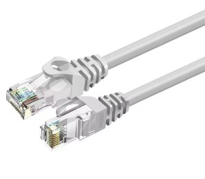 ZOY ZOY 3 Kable Sieciowe Ethernet 0,5m Cat. 6a UTP CCA Szary + Niebieski + Żółty 2