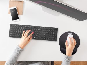 Mysz ZOY Mysz ZOY bezprzewodowa ZMS88 + Podkładka ZOY żelowa czarna ZMP25 14