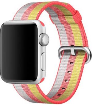 Apple Pasek z plecionego nylonu w kolorze czerwonym do koperty 38 mm (MPW02ZM/A) 2