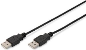 Kabel USB Digitus USB-A - USB-A 5 m Czarny (AK-300101-050-S) 1