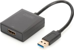 Adapter USB Digitus USB - HDMI Czarny  (DA-70841) 1
