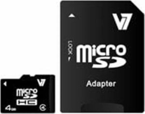 Karta V7 MicroSDHC 4 GB Class 4  (VAMSDH4GCL4R-2E) 1