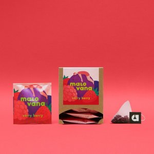 Malovana Herbata Malovana Verry Berry o smaku owoców leśnych (15 torebek) 3