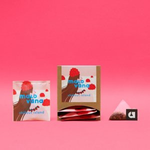 Malovana Herbata Malovana Chillout Island biała o smaku malinowym (15 torebek) 3