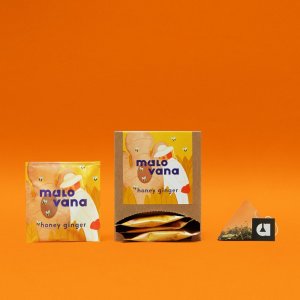 Malovana Herbata Malovana Honey Ginger o smaku miodowo-imbirowym (15 torebek) 3