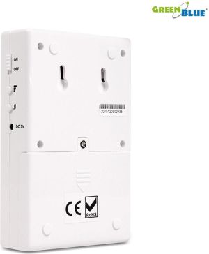 GreenBlue Bezprzewodowy mini alarm sygnalizator wejścia (GB3400) 5