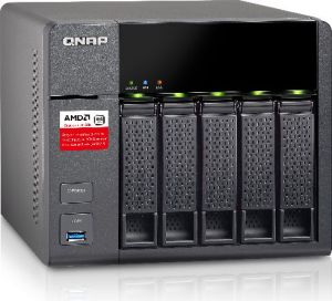Serwer plików Qnap TS-563-8G 5BAY 50TB IRONWOLF - TS-563-8G/STG10TB 10