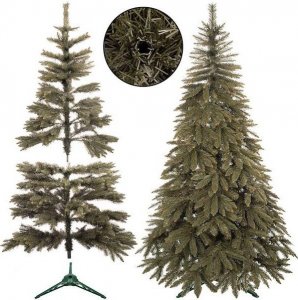 Springos Choinka sztuczna premium 150 cm świerk kaukaski UNIWERSALNY 3