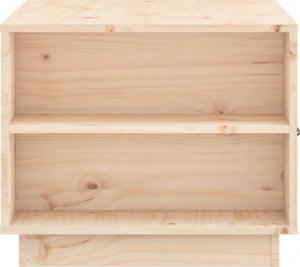 vidaXL Stolik kawowy, 100x50x41 cm, lite drewno sosnowe 8