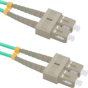 Qoltec Optic Patchcord SC/UPC - SC/UPC MM 50/125 OM4 5m (54355) 1