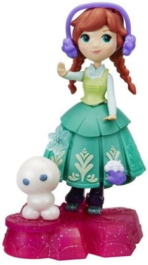 Figurka Hasbro Frozen Mini laleczki na łyżwach - Anna (585283) 2