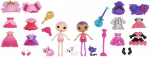 Figurka MGA LALALOOPSY Mini Przebieranki, Jewel Sparkles (585613) 2