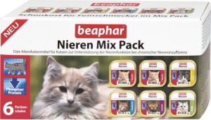Beaphar Nieren Diet Taurin - Pakiet mix 6x100g 1
