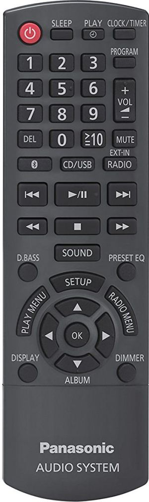 Wieża Panasonic SC-PMX84 Czarna (SC-PMX84EG-K) 7