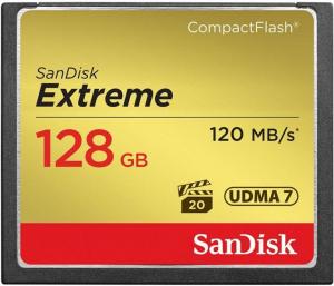 Karta SanDisk Extreme Compact Flash 128 GB  (SDCFXSB-128G-G46) 1