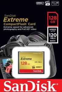 Karta SanDisk Extreme Compact Flash 128 GB  (SDCFXSB-128G-G46) 2