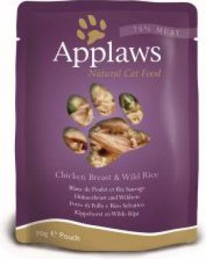 Applaws Multipak saszetek Kurczak w rosole - 12x70g 2