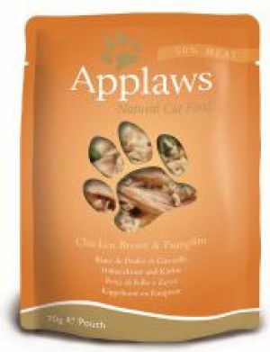 Applaws Multipak saszetek Kurczak w rosole - 12x70g 3