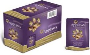 Applaws Saszetka Pierś z kurczaka z dzikim ryżem - 70g 2