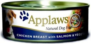 Applaws Dog puszka z kurczakiem, łososiem i warzywami 156g 1