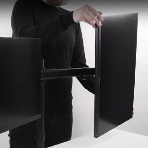 Hagor Uchwyt biurkowy na 2 monitory 15" - 27" M Table Mount KB Dual (7418) 4