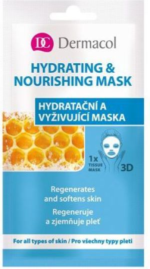 Dermacol Hydrating & Nourishing Mask Maseczka do twarzy 15ml 1