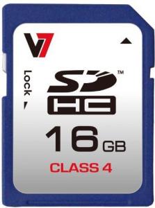 Karta V7 SDHC 16 GB Class 4  (VASDH16GCL4R-2E) 1