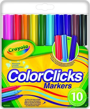 Crayola Markery Color clicks 10 sztuk (580099) 1