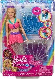 Lalka Barbie Barbie BARBIE DREAMTOPIA SYRENKA BROKATOWY SLIME GKT75 6