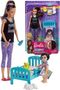 Lalka Barbie Barbie BARBIE SKIPPER OPIEKUNKA CZAS NA SEN GHV88 1