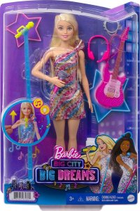Lalka Barbie Barbie BARBIE BIG CITY MUZYCZNA LALKA MALIBU GYJ23 9