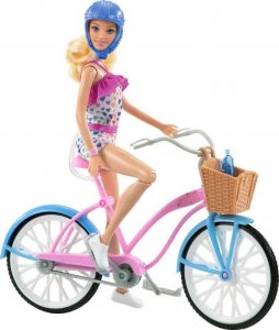 Lalka Barbie Barbie BARBIE LALKA NA ROWERZE HBY28 2