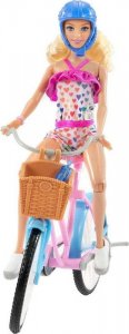 Lalka Barbie Barbie BARBIE LALKA NA ROWERZE HBY28 5