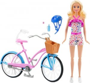 Lalka Barbie Barbie BARBIE LALKA NA ROWERZE HBY28 6