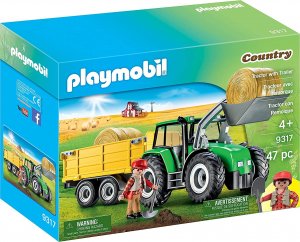 Playmobil PLAYMOBIL COUNTRY TRAKTOR Z PRZYCZEPĄ 9317 1