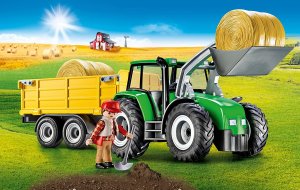 Playmobil PLAYMOBIL COUNTRY TRAKTOR Z PRZYCZEPĄ 9317 3